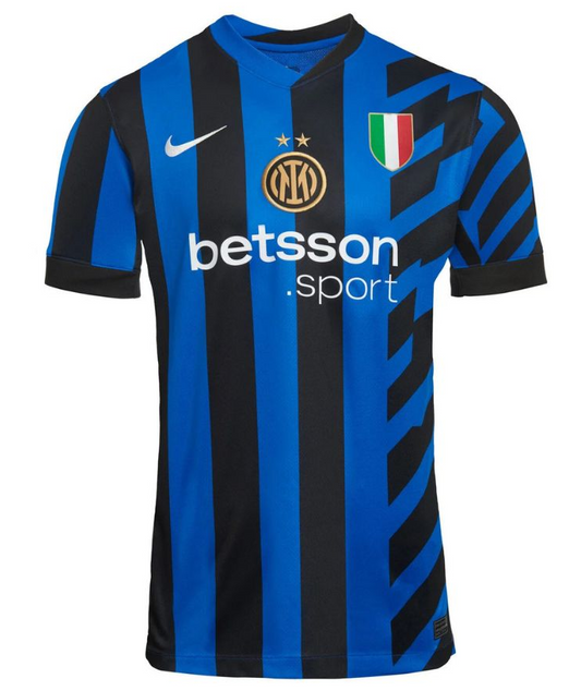 Inter Milan Football Club 2024-2025 Season Home Jersey