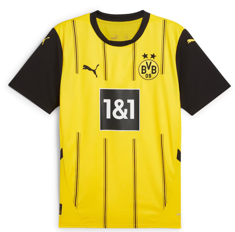 Borussia Dortmund 2024-2025 Season Home Jersey