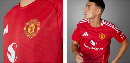 Manchester United Football Club 2024-2025 Season Home Jersey