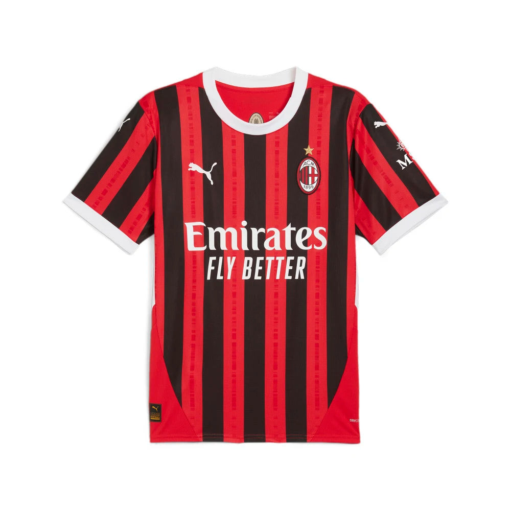 AC Milan Football Club 2024-2025 Season Home Jersey