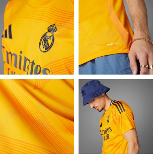 Real Madrid 2024-2025 Season Away Jersey